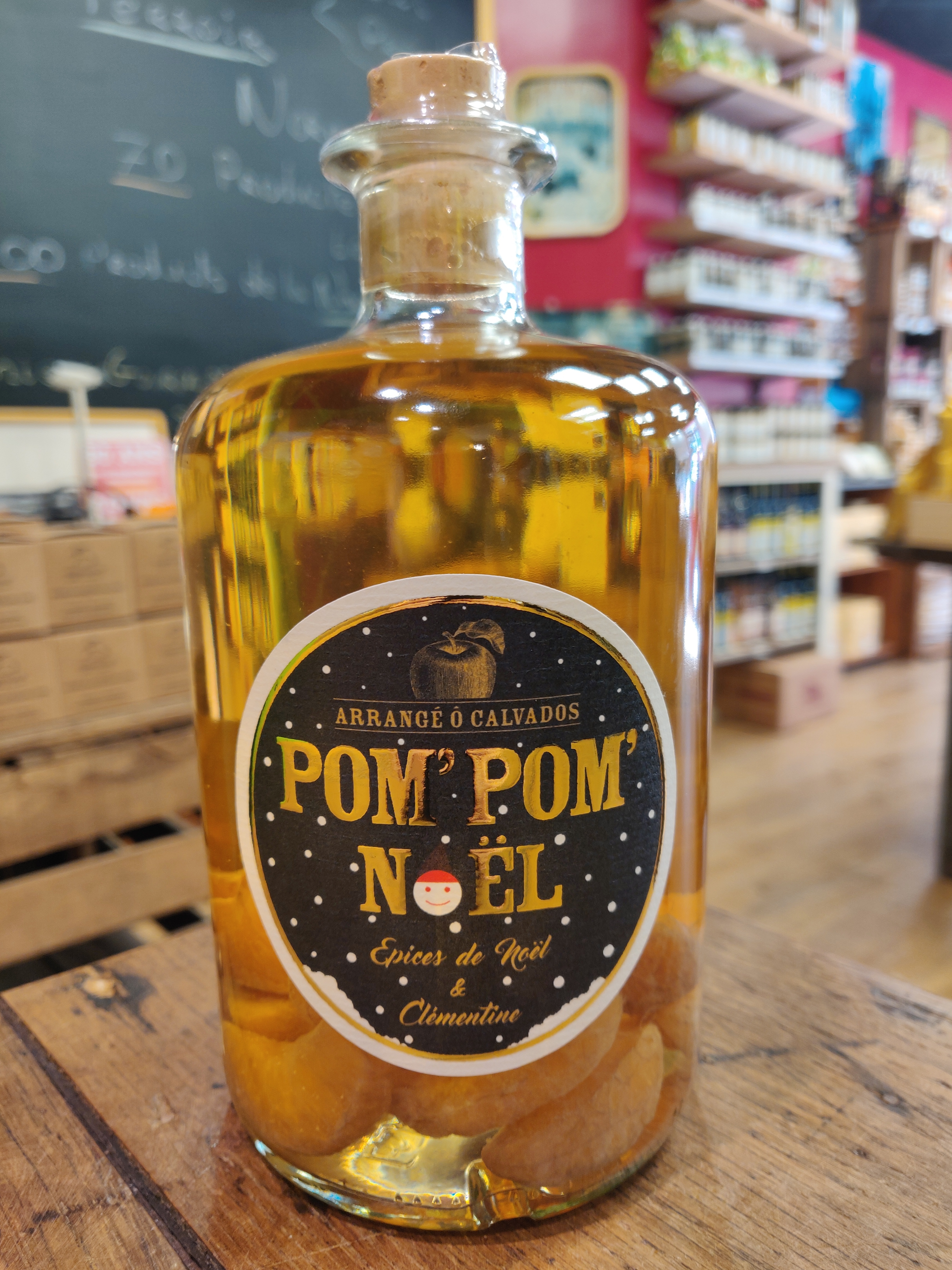 Calvados Arrangé : Epices de Noël et Clémentine