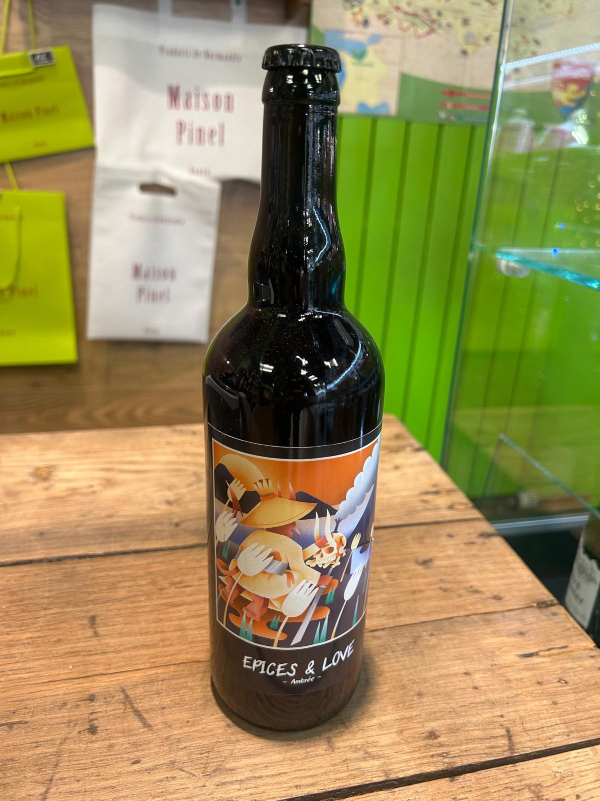 Brasserie BakBuk: Epices & Love - Ambrée