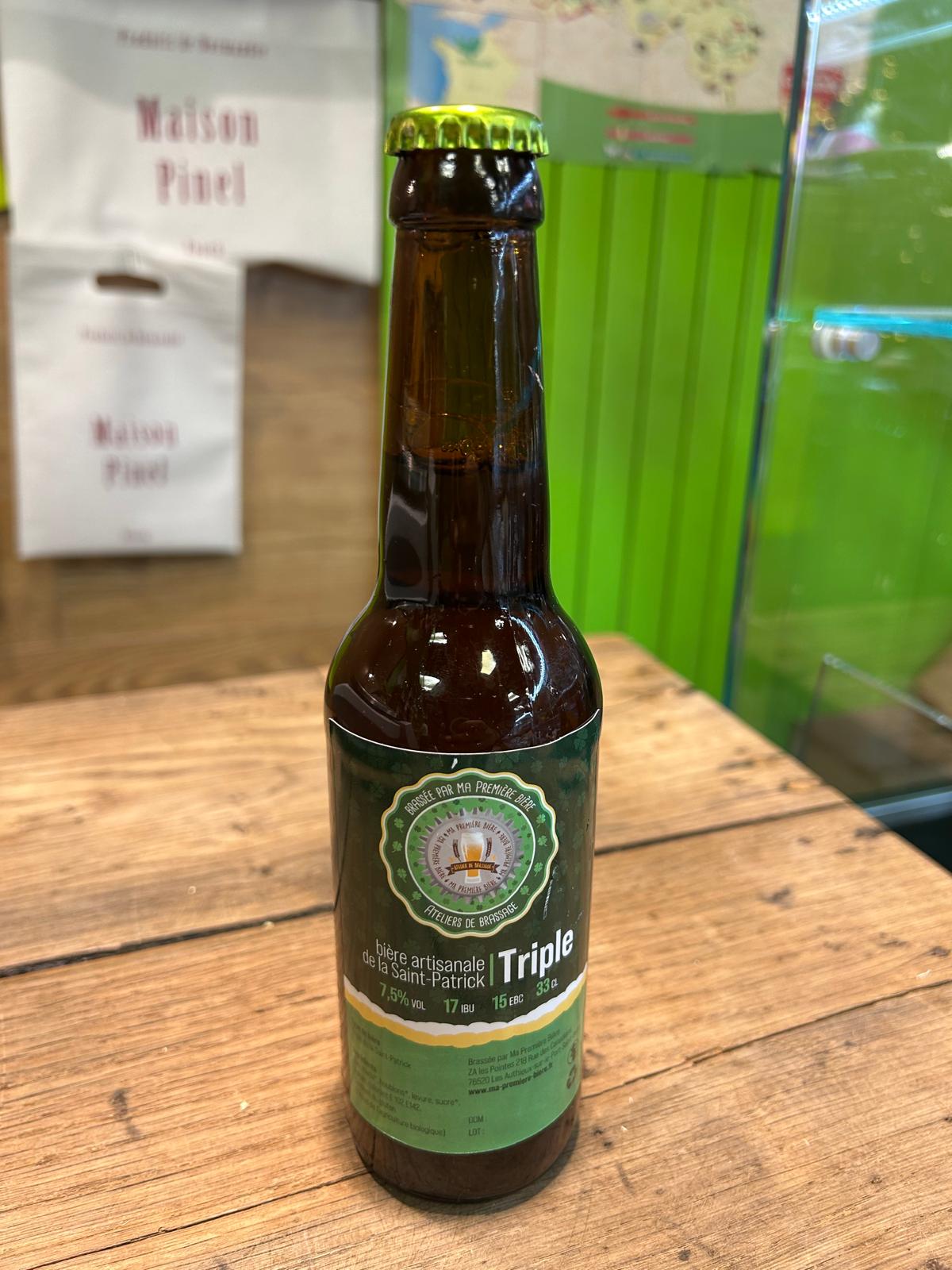 Brasserie Ma Première Bière: Triple Saint-Patrick