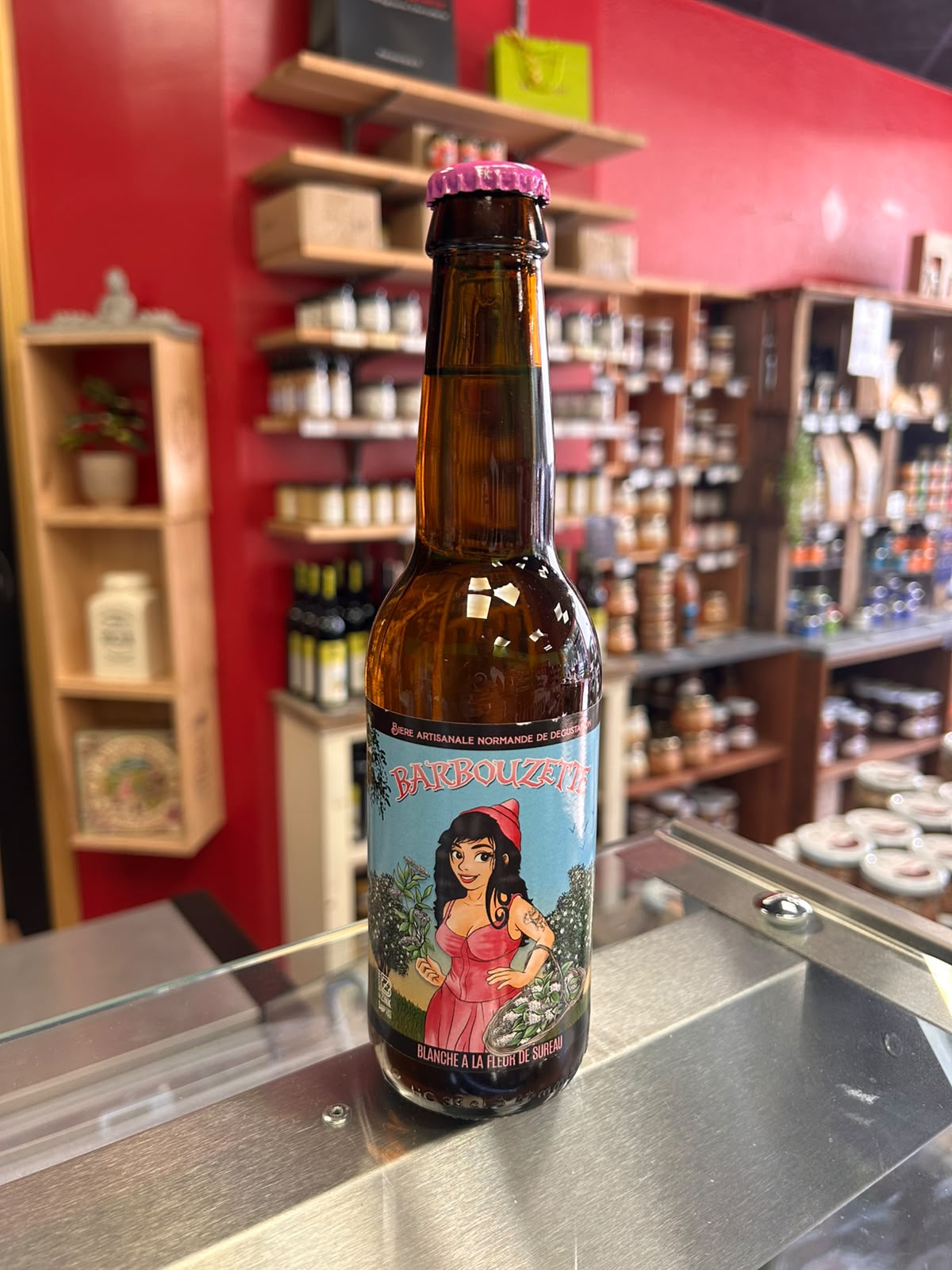 Brasserie Barbouz: Blanche à la fleur de sureau