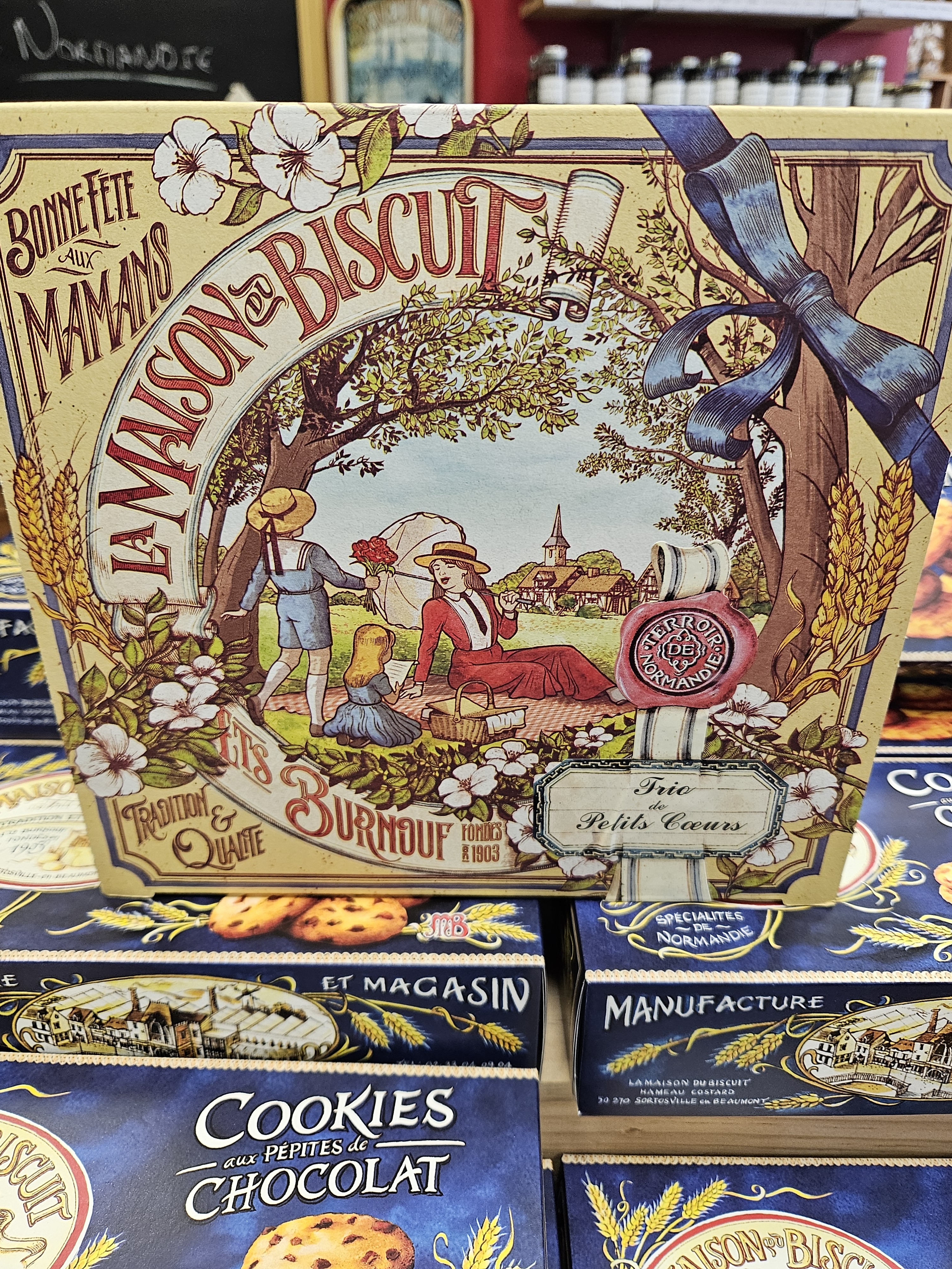 Trio de Petits Cœurs "Maison du Biscuit"