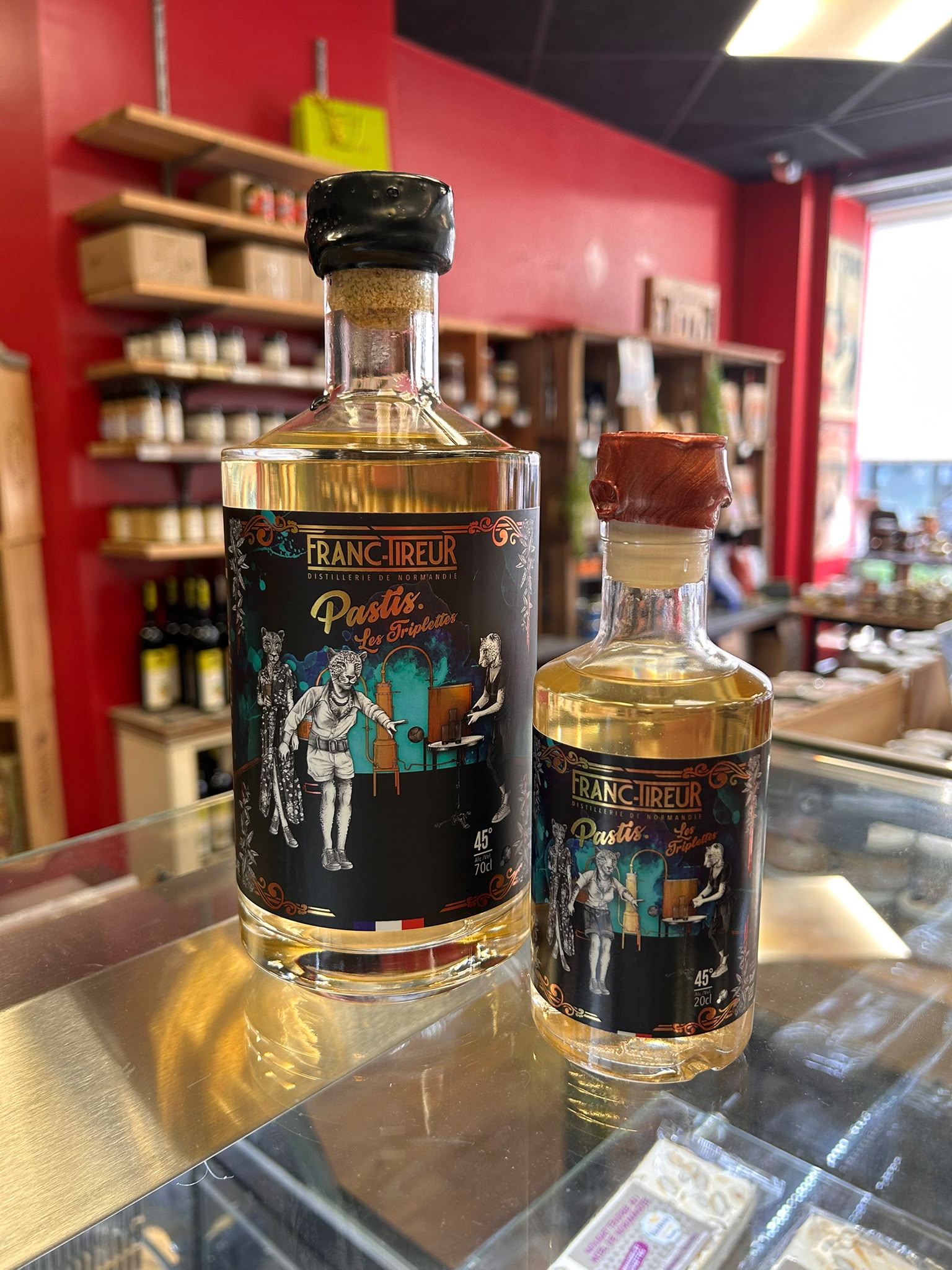 Pastis "Les Triplettes" - Franc Tireur 20cl