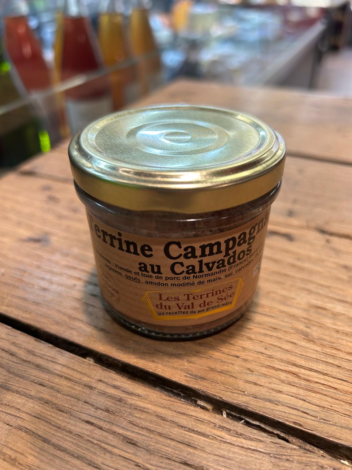 Terrine Campagne au Calvados