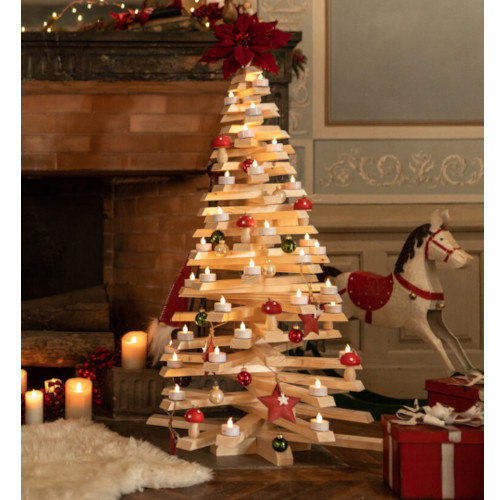 SPÉCIAL NOËL SAPIN EN BOIS ECO-RESPONSABLE 100 CM