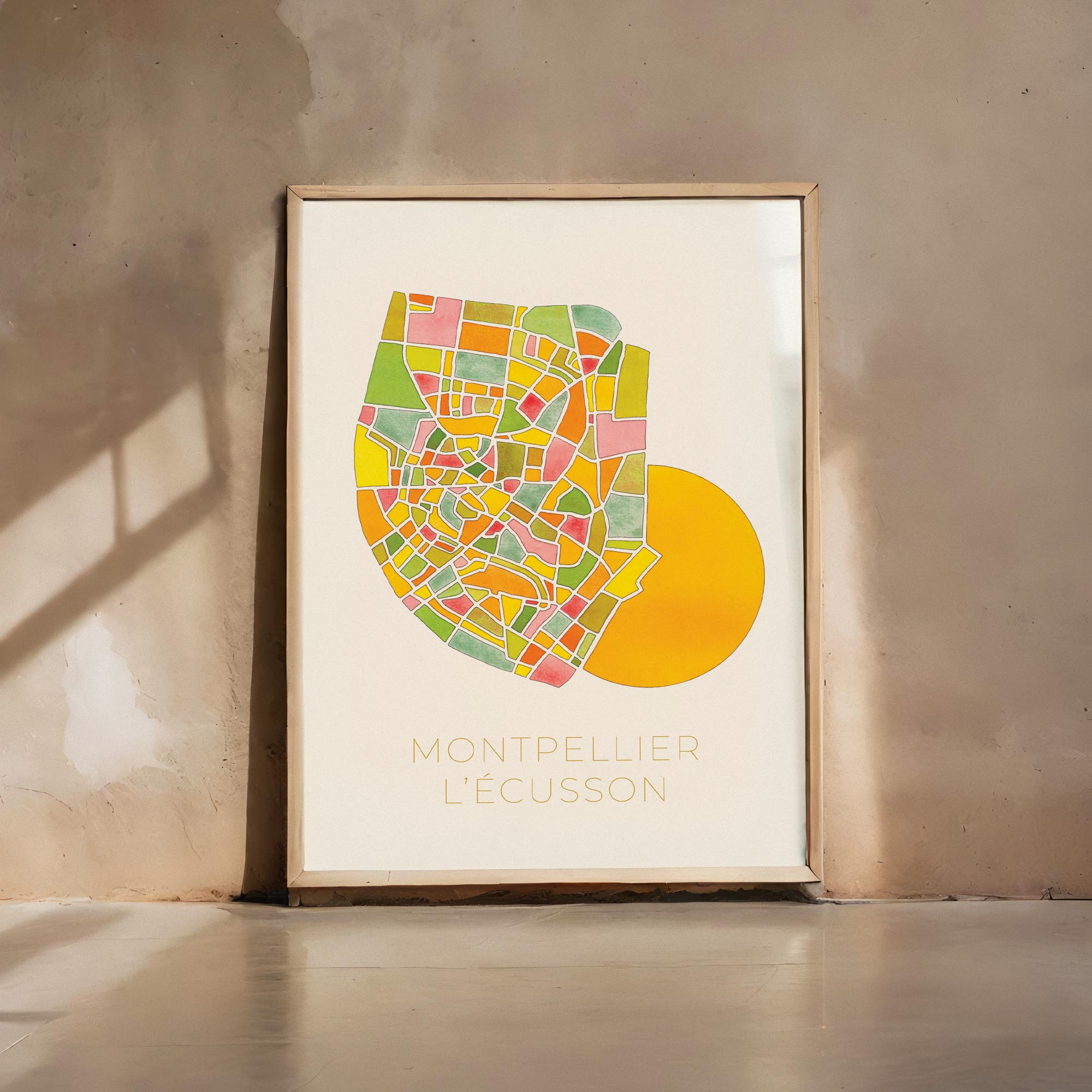 Affiche Montpellier L'Écusson