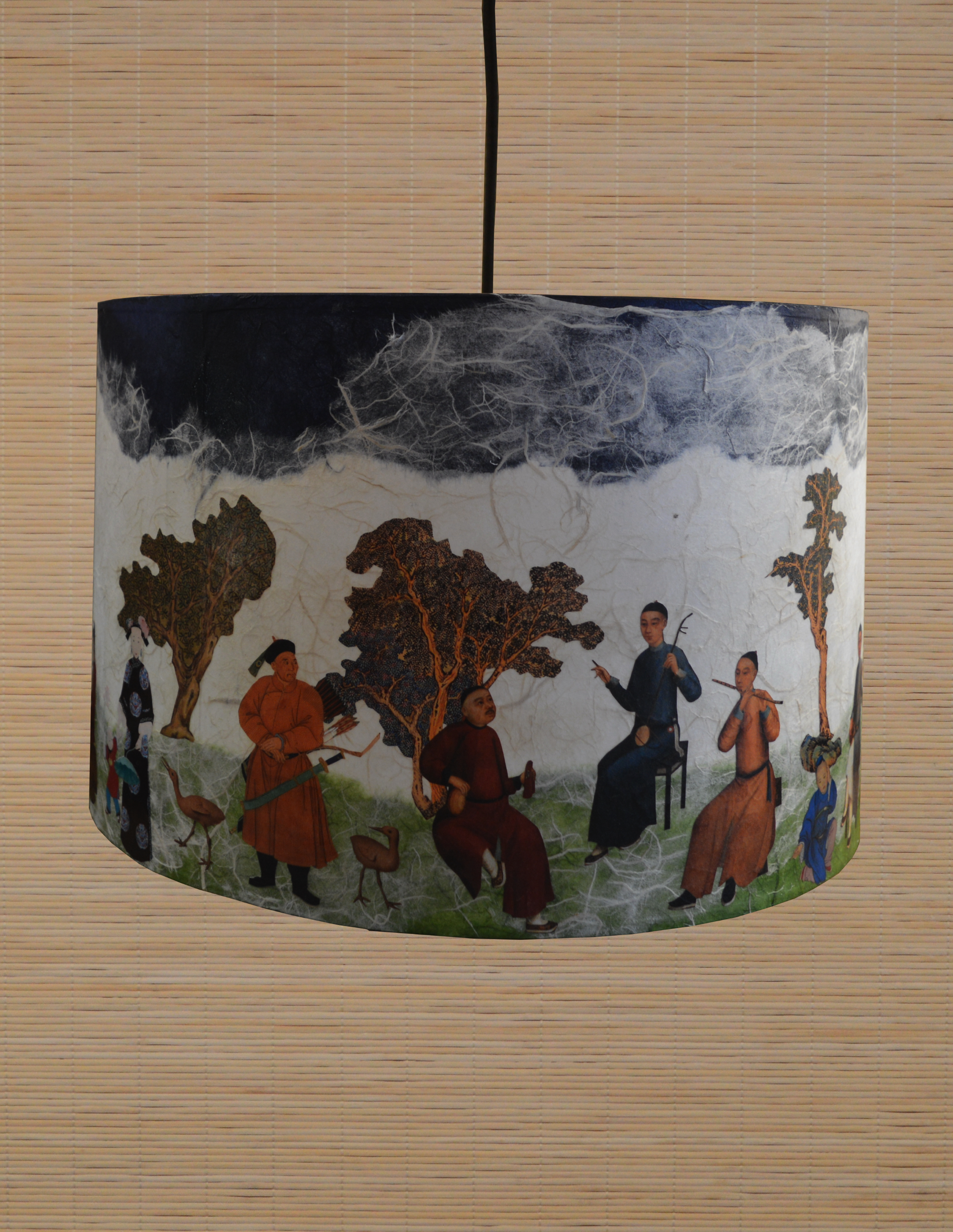 Suspension ronde collection voyage en chine