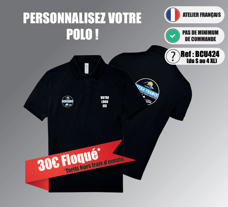 Polo MTHA personnalisable