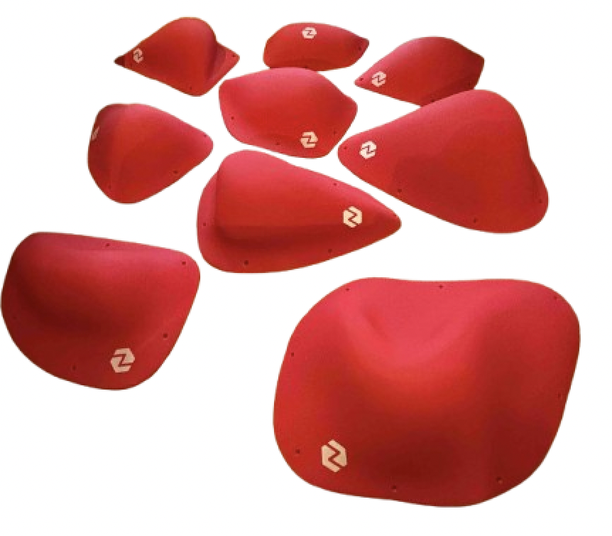  Full Antares Fibre Sanded - 9 Units  (Red)