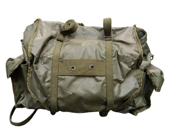 Petit Sac à Dos de Combat Armée Belge M71 – Imperméable ABL – Original Vintage