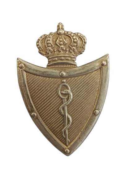  Service de santé belge argentée 