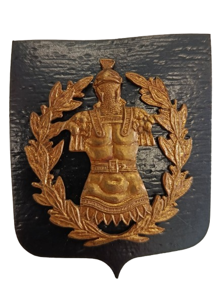 insigne de béret Ecole du genie belge d'orée 