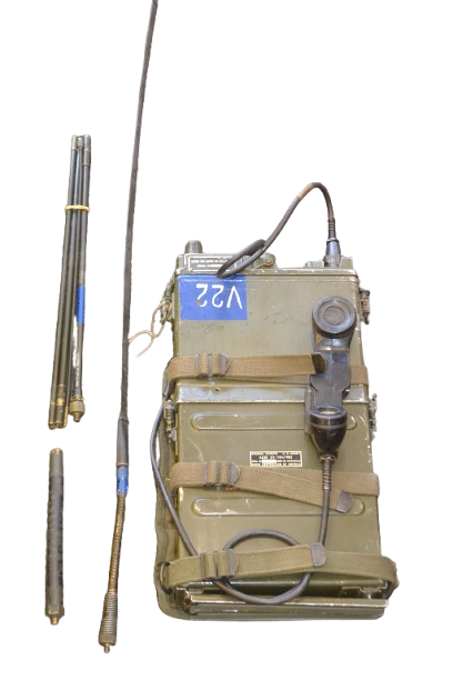 Original U.S. Guerre de Corée et du Vietnam RT-174 AN/PRC-8 Backpack Radio Rig