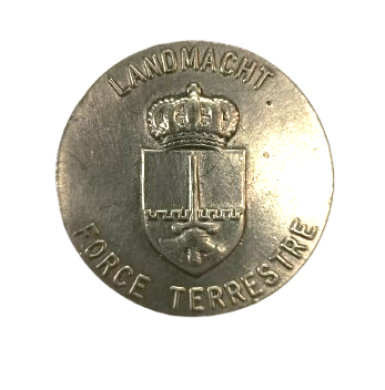 pièce LANDMACHT FORCE TERRESTRE Belge 