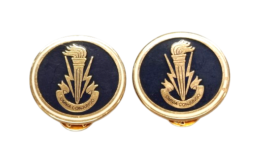 insigne de col armée belge Troupes de Transmissions