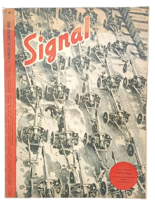 Magazine, Signal, N°1, janvier 1943, French Edition
