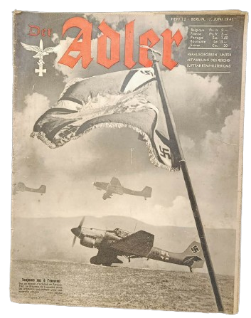 Magazine, ADLER, N°12, juin 1941, French Edition