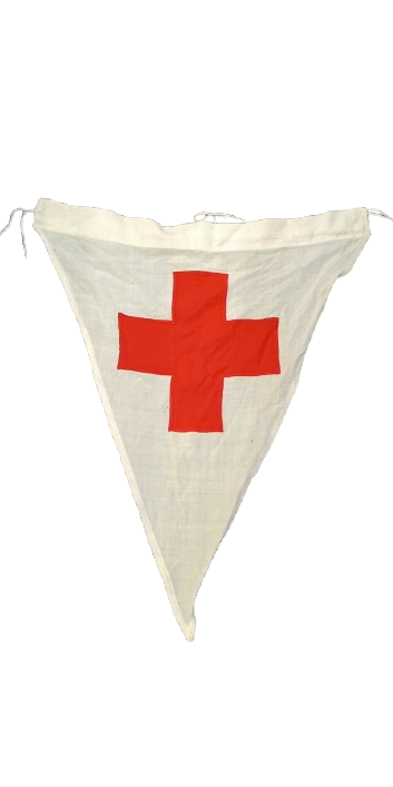 drapeau croix rouge