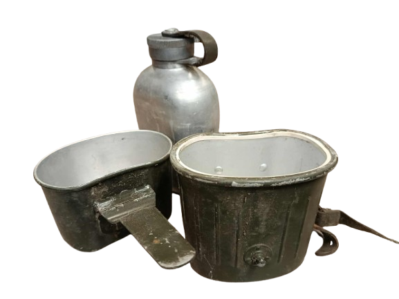 Gourde Bundeswehr 3 pièces occasion