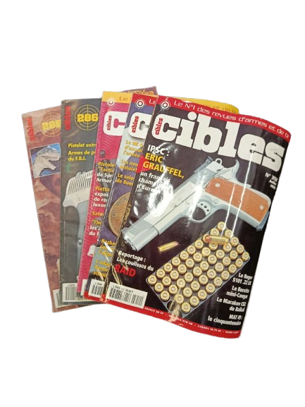 5 magazines cibles
