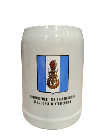 chope à bière 50 cl COMMANDEMENT DES TRANSMITION 