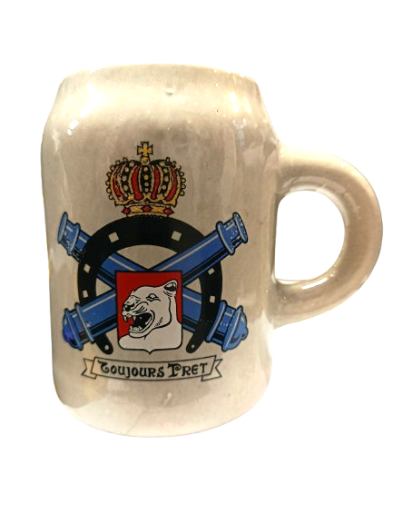 chope à bière 50 cl 19ième Régiment d'Artillerie à Cheval