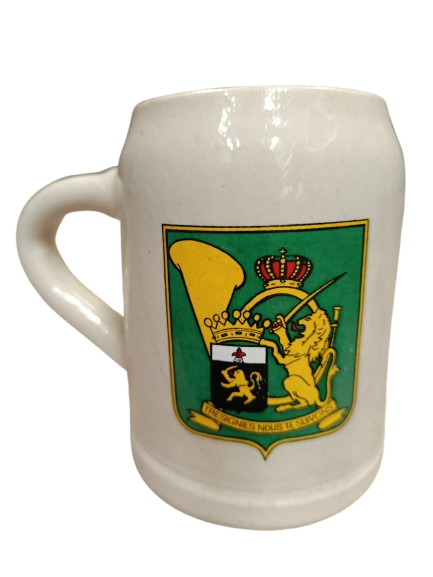 chope à bière 50 cl 2ième Régiment de Chaseurs à Pied