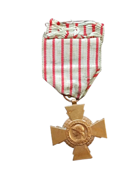 médaille croix du combattant Français 