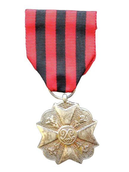 Médaille militaire belge - Croix civique de deuxième classe 