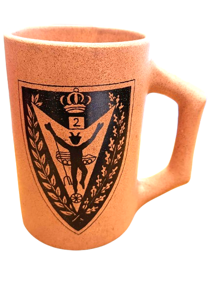 chope à bière 50 cl 2ième Régiment de Carabiniers Cyclistes