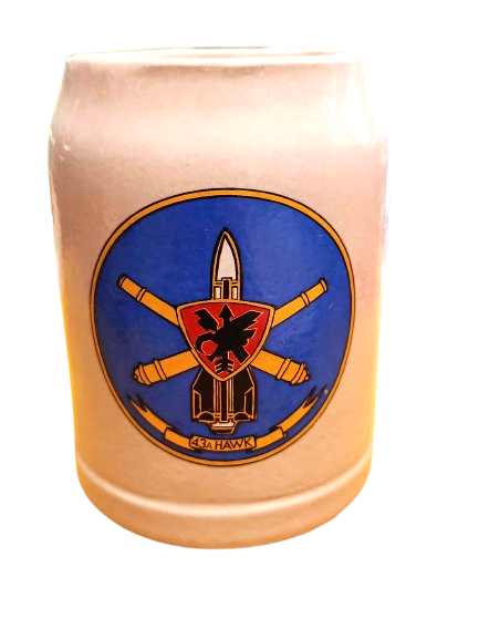 chope à bière 50 cl 43ième Régiment d'Artillerie