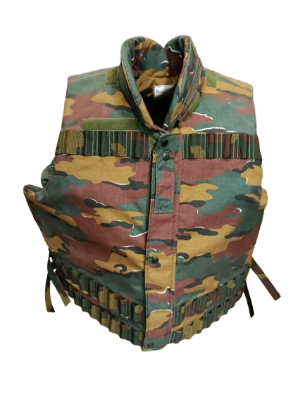 gilet par eclat armée de terre Belge