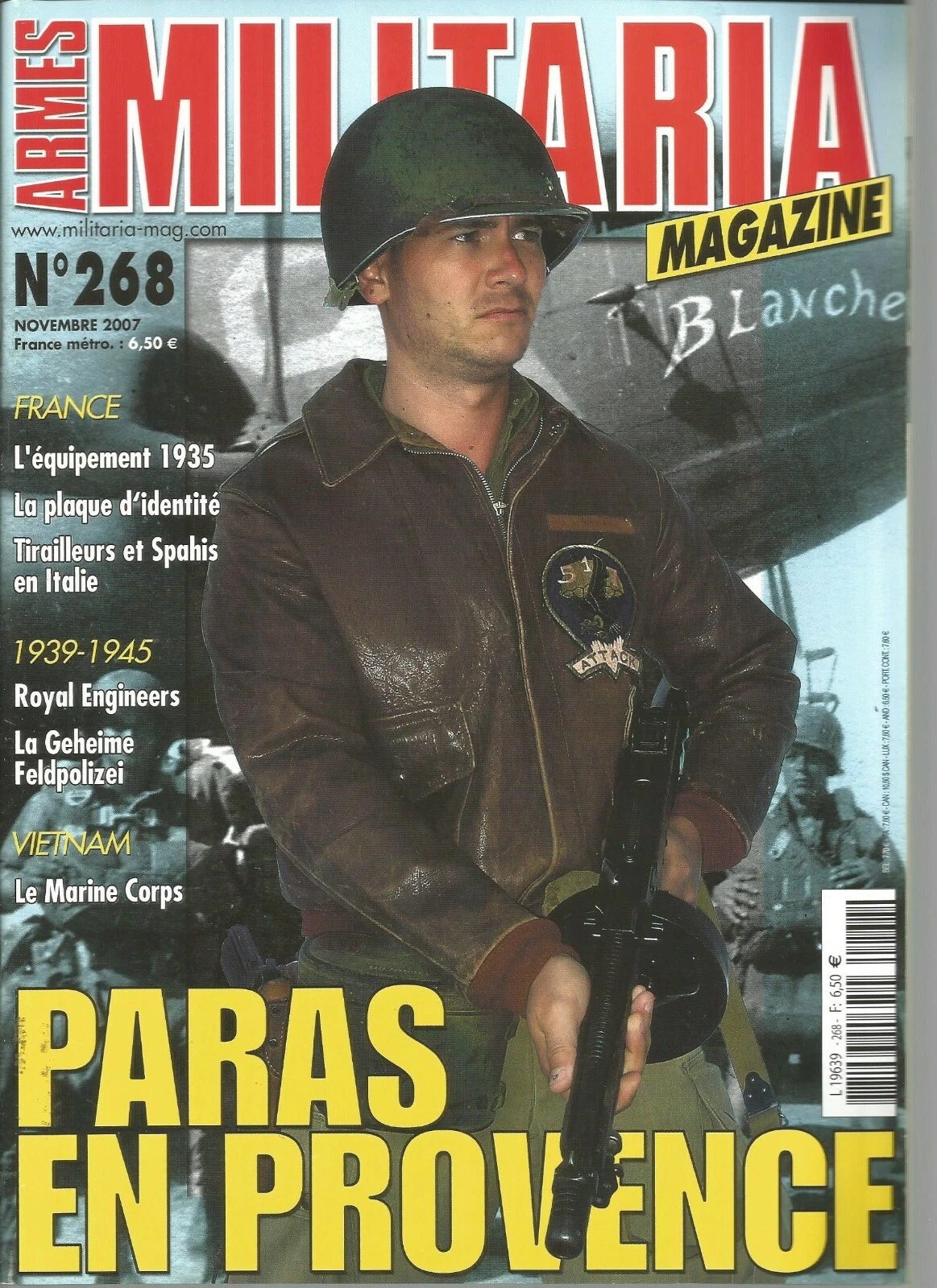 MILITARIA N°268 PARAS PROVENCE 