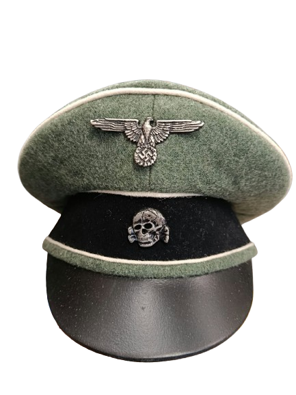  SS Officer's Visor Cap COPIE  (copie)