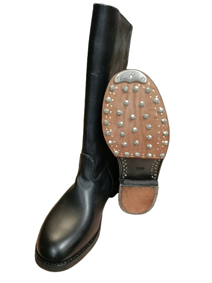 Reproduction de bottes allemandes en cuir size 44