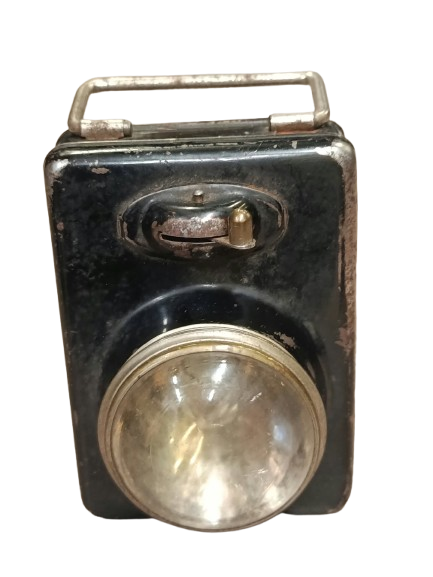 Lampe de Poche Militaire Allemande « Œil-de-bœuf » – WW1 / WW2