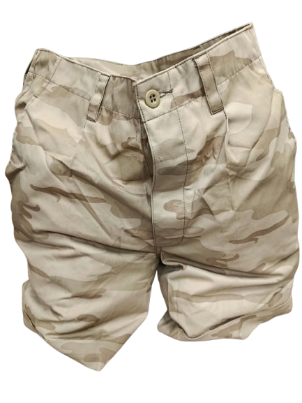 Short Cargo Militaire ABL Camo Désert 