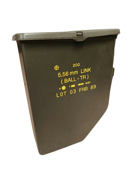 Boîte de transport Munitions 200 cps 5.56mm – FN MINIMI / M249