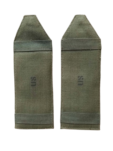 Paire de protège-épaules en toile US Army WW2 
