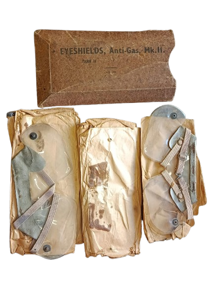 paquet Visières Anti-Gaz Mk.II British Army 1942