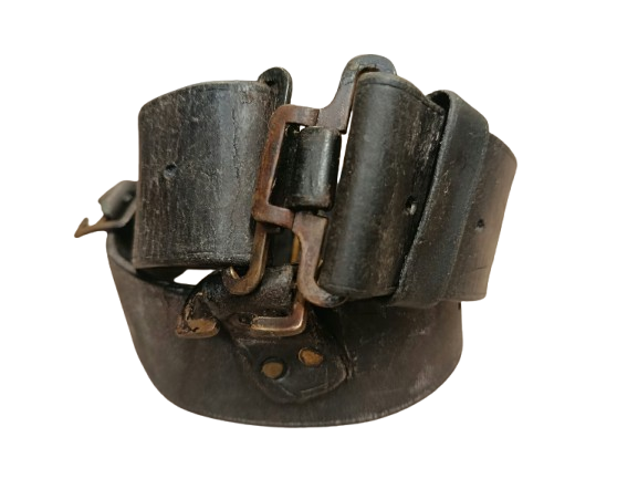 Ceinturon en cuir britannique Pattern 1939 (P39) - Original WW2 / Home Guard