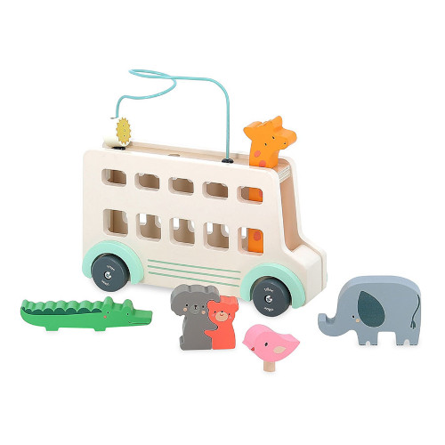 BUS AVEC ANIMAUX JOUET D'ÉVEIL BÉBÉ