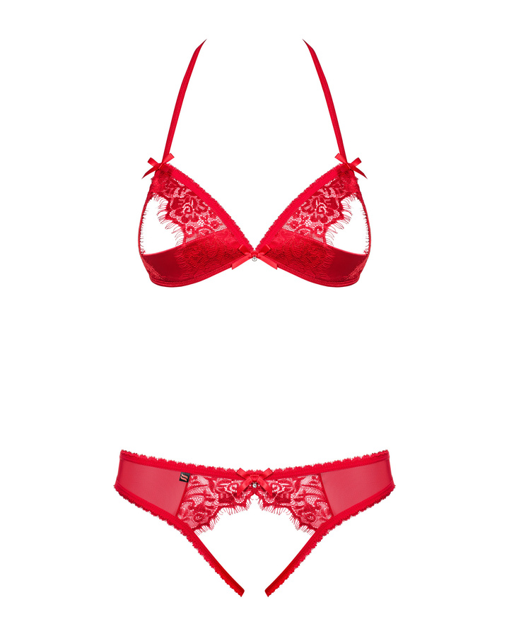 Ensemble rouge ouvert 870 – Obsessive