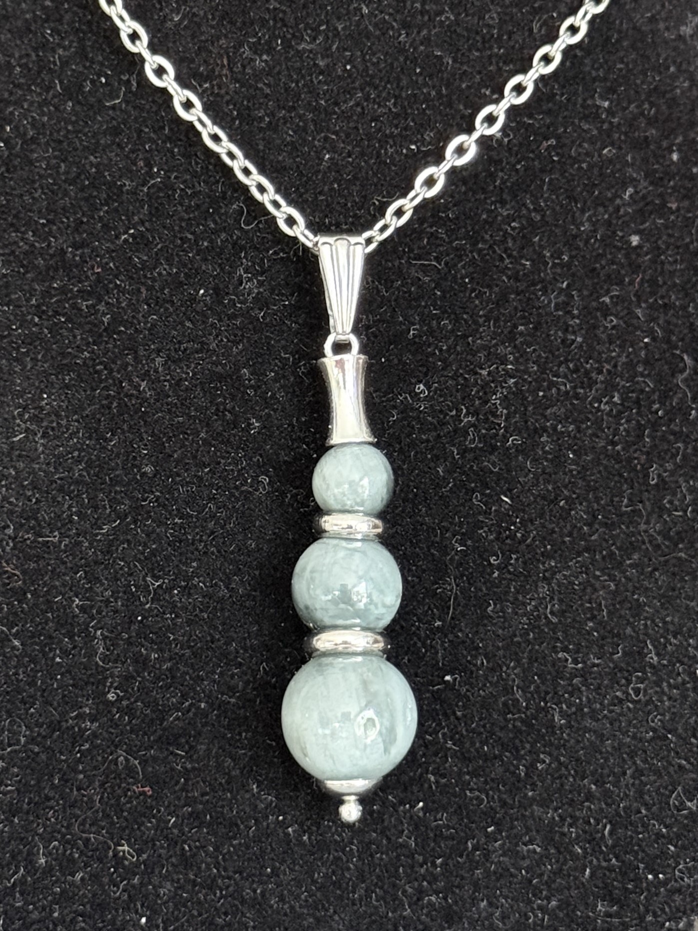 Pendentif "Echo de Gaïa" en Œil de Chat
