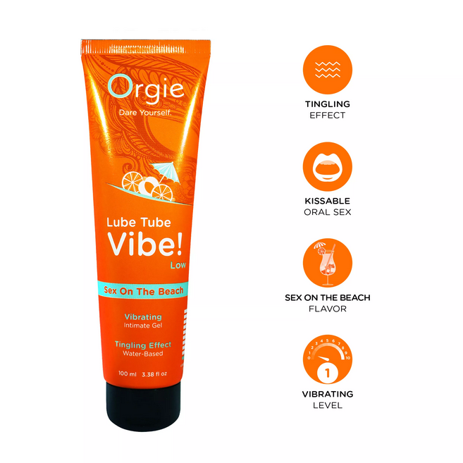 Lubrifiant Orgie Lube Tube Vibe Low – Sex On The Beach 100 ml.