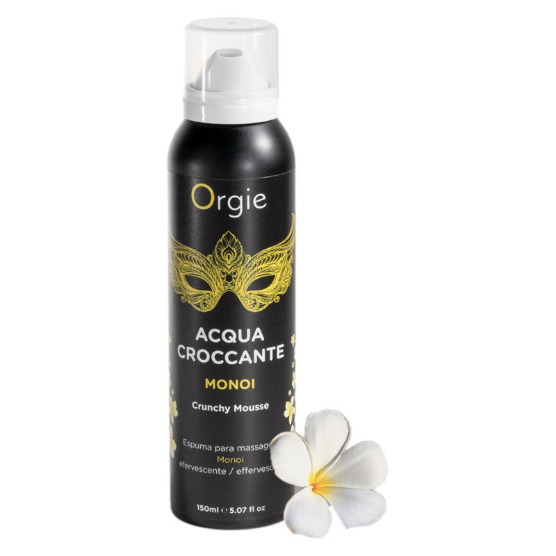 Mousse de massage crépitante Acqua Croccante Monoï 150 ml - Orgie