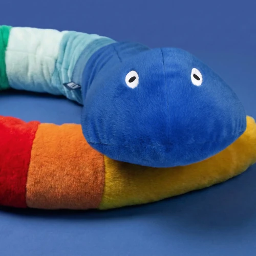 PELUCHE MADE IN FRANCHE SERPENT GÉANT
