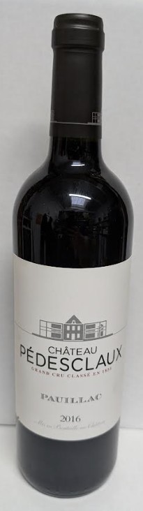 Château Pédesclaux 2016 - AOP Pauillac