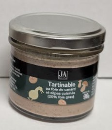 Tartinade Foie Gras 20% Cèpes - 90g