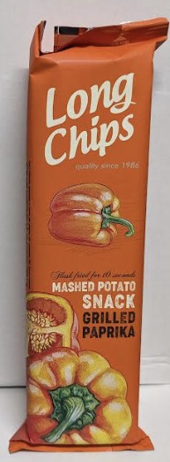 Long Chips Grilled Paprika - 75g