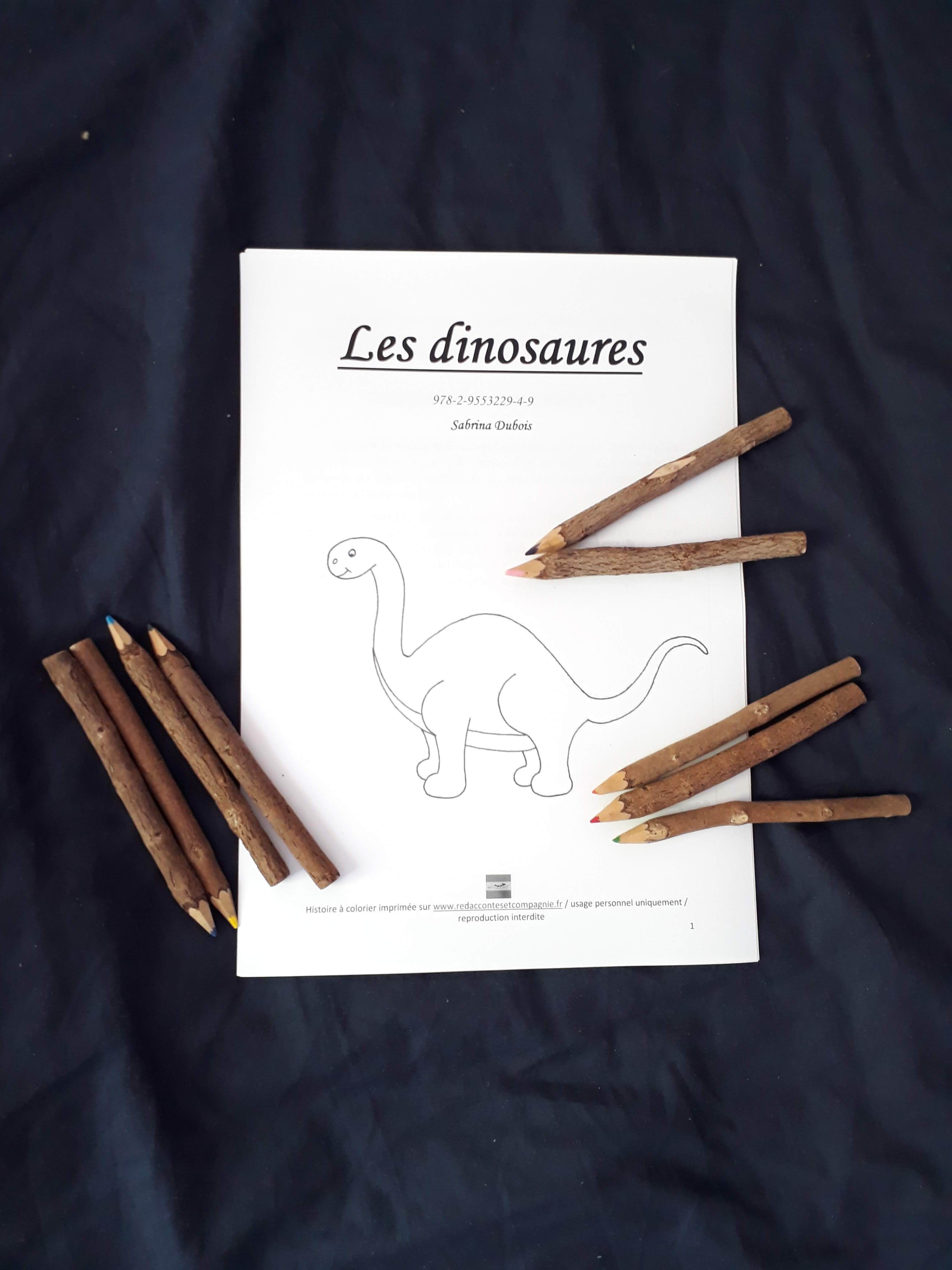 Coloriages à imprimer "Les dinosaures"